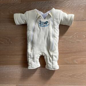 Baby Merlin's Magic Sleepsuit Small 3-6 Months Yellow Swaddle